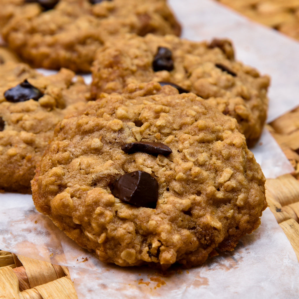 Receta Maxicookie de chocolate proteica para hacer en familia