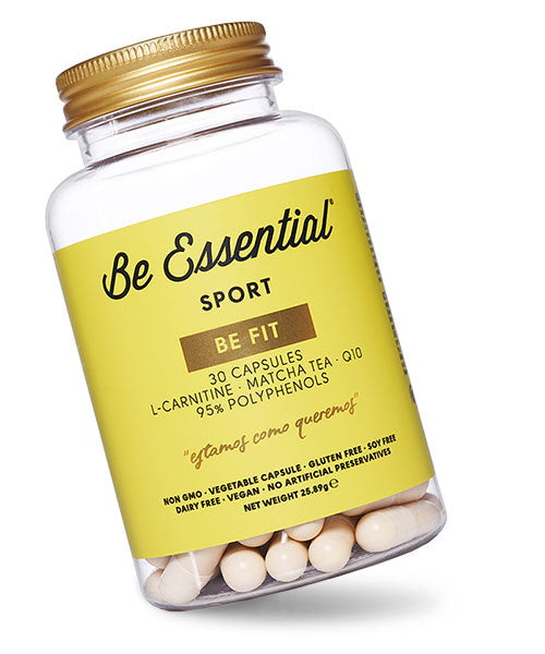 befit l carnitine BE FIT L-CARNITINA, TE MATCHA, Q10 de Be Essential® and recovery with Liquid clp certified Acetil-L-Carnitina 750mg - 120 Flavour:Lemon Lime Spritz